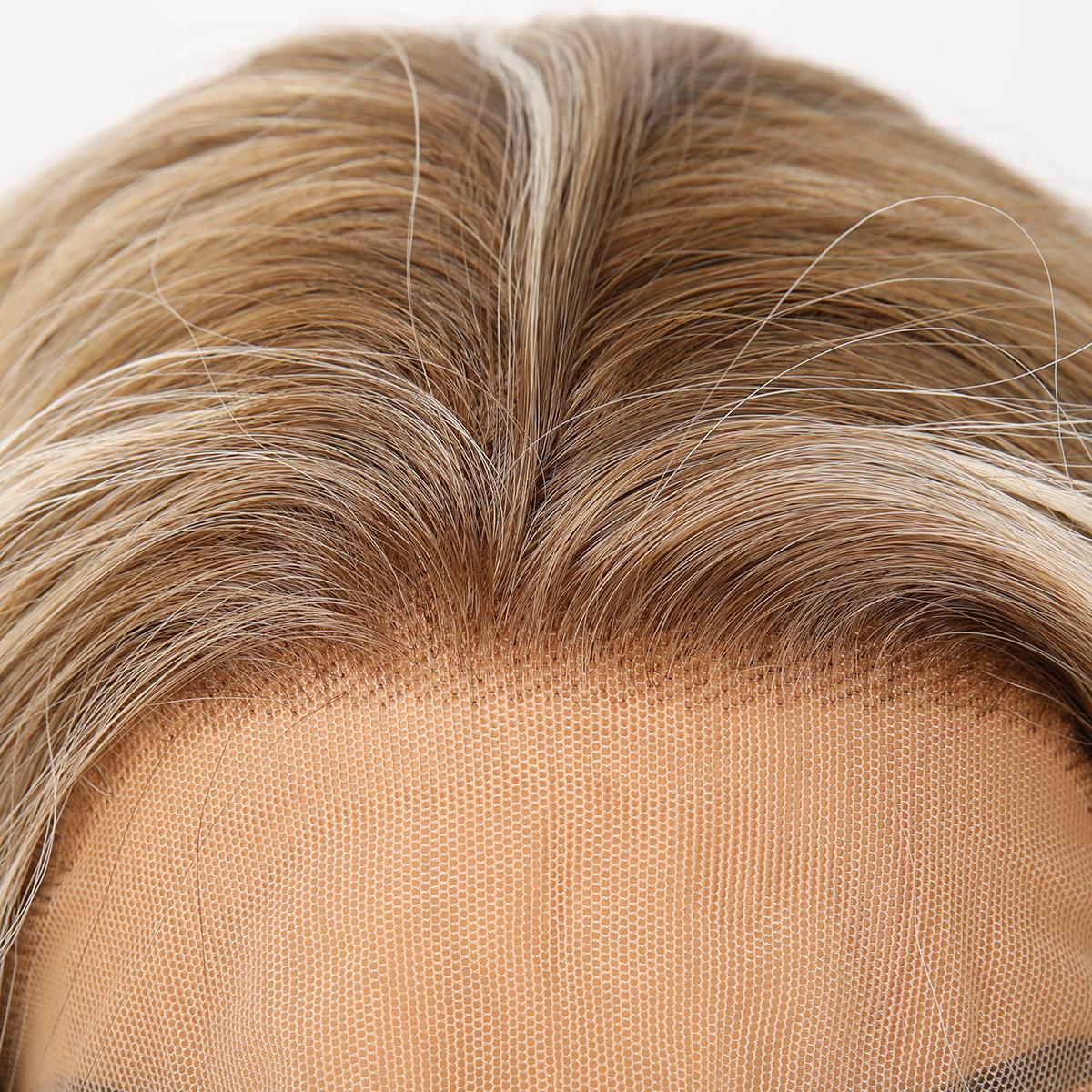 SMILCO/26Inch 13×4 Lace Front Highlight Brown&Blonde/Synthetic Hair for Christmas Gift Secure Fit Adjustable Straps Futura Fibers High-Temperature Resistant/SM9208 SMILCO/26Inch 13×4 Lace Front Highlight Brown&Blonde/Synthetic Hair for Christmas Gift Secure Fit Adjustable Straps Futura Fibers High-Temperature Resistant/SM9208