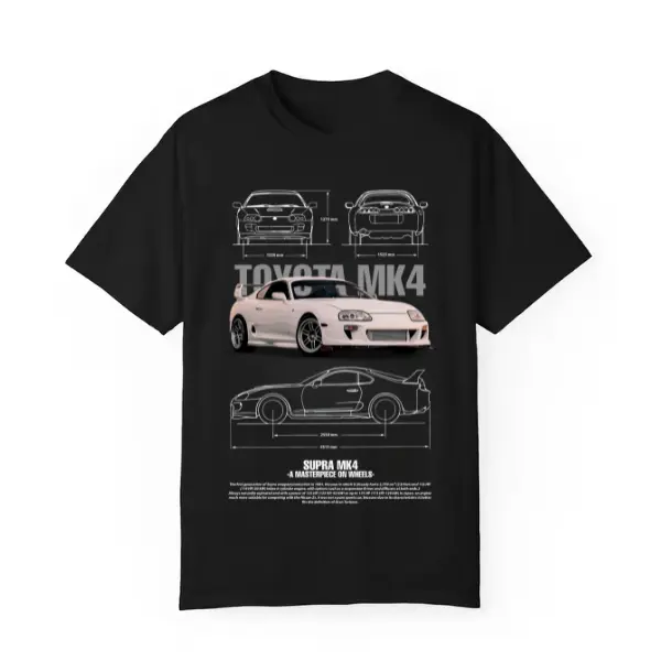 Supra MK4 Graphic Tee JDM Car Enthusiasts Apparel T-Shirt Sweatshirt Hoodie