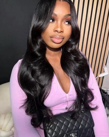 40Inch 13x4 Body Wave Lace Front Wigs Human Hair Pre Plucked 13x4 Frontal Wigs Human Hair HD Lace Body Wave Wig 100% Human Hair Wigs For Women 180% Density