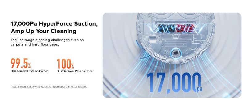 Roborock Qrevo Curv S5X Robot Vacuum and Mop, 17000Pa Suction, Zero-Tangling Design, FlexiArm Side Brush, Smart Obstacle Avoidance, Self-Washing & Drying & Emptying for Carpet, Pet Hair, Hard Floor #TikTokShopBlackFriday #TikTokShopCyberMonday
