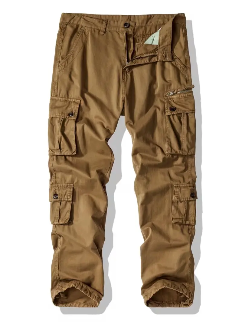 Men'S Outdoor Wash Multi-Pocket Tactical Overalls for Camping And Climbing Training And Other Outdoor Activities