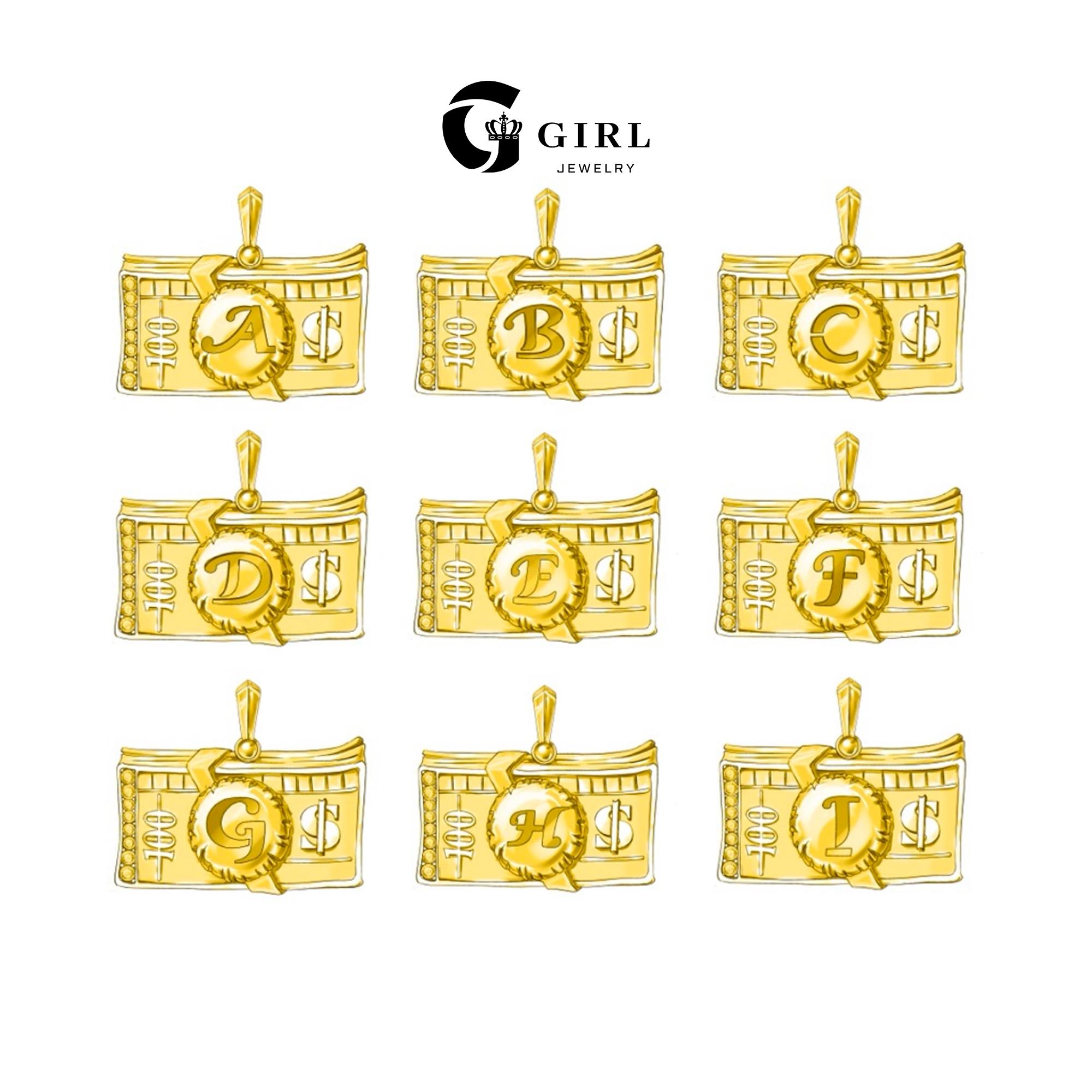 GGIRL 18K Gold Plated Initial Letter Pendant Necklace for Men & Women with Artificial Zircon Elegant Durable Design Perfect for Daily Wear Fashion Jewelry Gift for Holiday Haul Christmas Birthdays Anniversaries