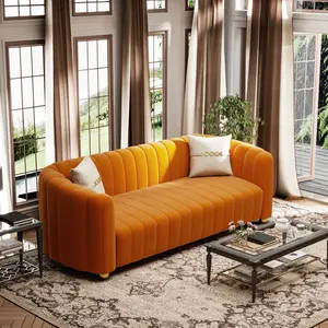 Luxury Velvet Sofa | Multiple Colors | Modular 3+1/3+1+1/3+3 Combinations | Modern Living Room Furniture