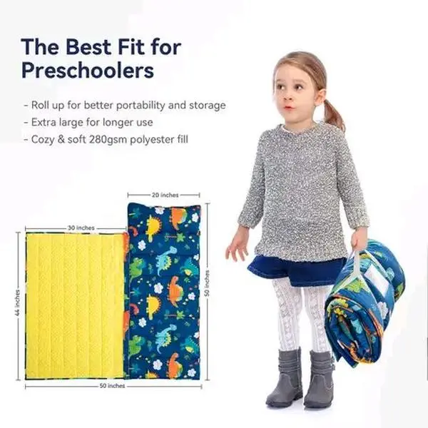 nap time mat and lunch box