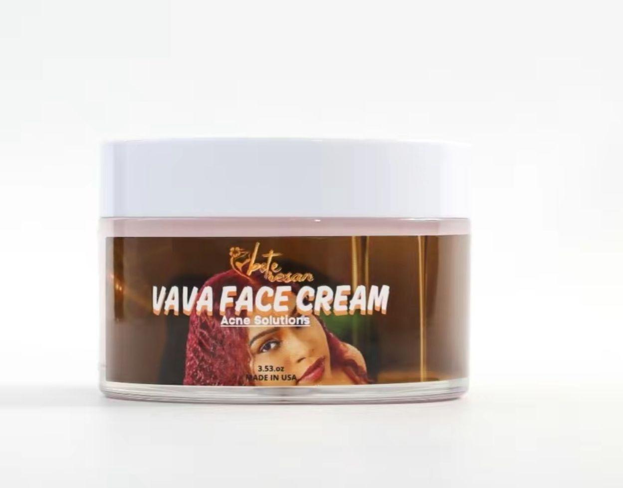 VAVA Face Cream 3.53 oz Deep Hydration & Nourishing Moisturizer for Soft Smooth Glowing Skin Daily Moisture Nourishing & Glow Hydration - Hydrate