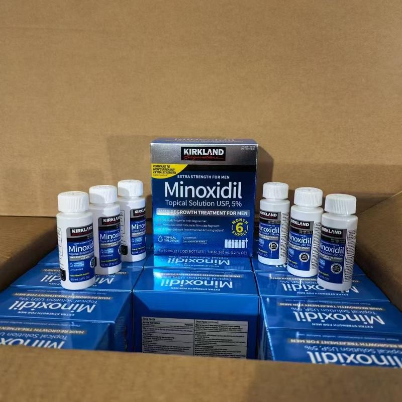 Kirkland Minoxidil 5% Hair Growth Solution - Universal for Men & Women | 3-Month Supply | Targets Pattern Baldness & Thinning at the Root