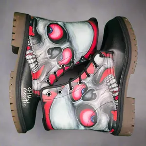 Gill Montie - Red Skull Boots
