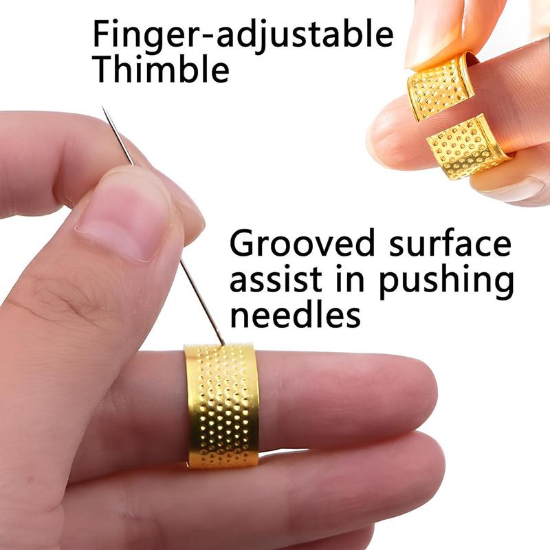 Sewing Kit, Stainless Steel Needles for Hand Sewing, 36 Piece Sewings Kit with Steels Needles with Big Eye, Sewing Needles Kit for DIY Sewings hand sewing needles, threaders, thimbles, and more, it’s the ideal kit for beginners and experts alike