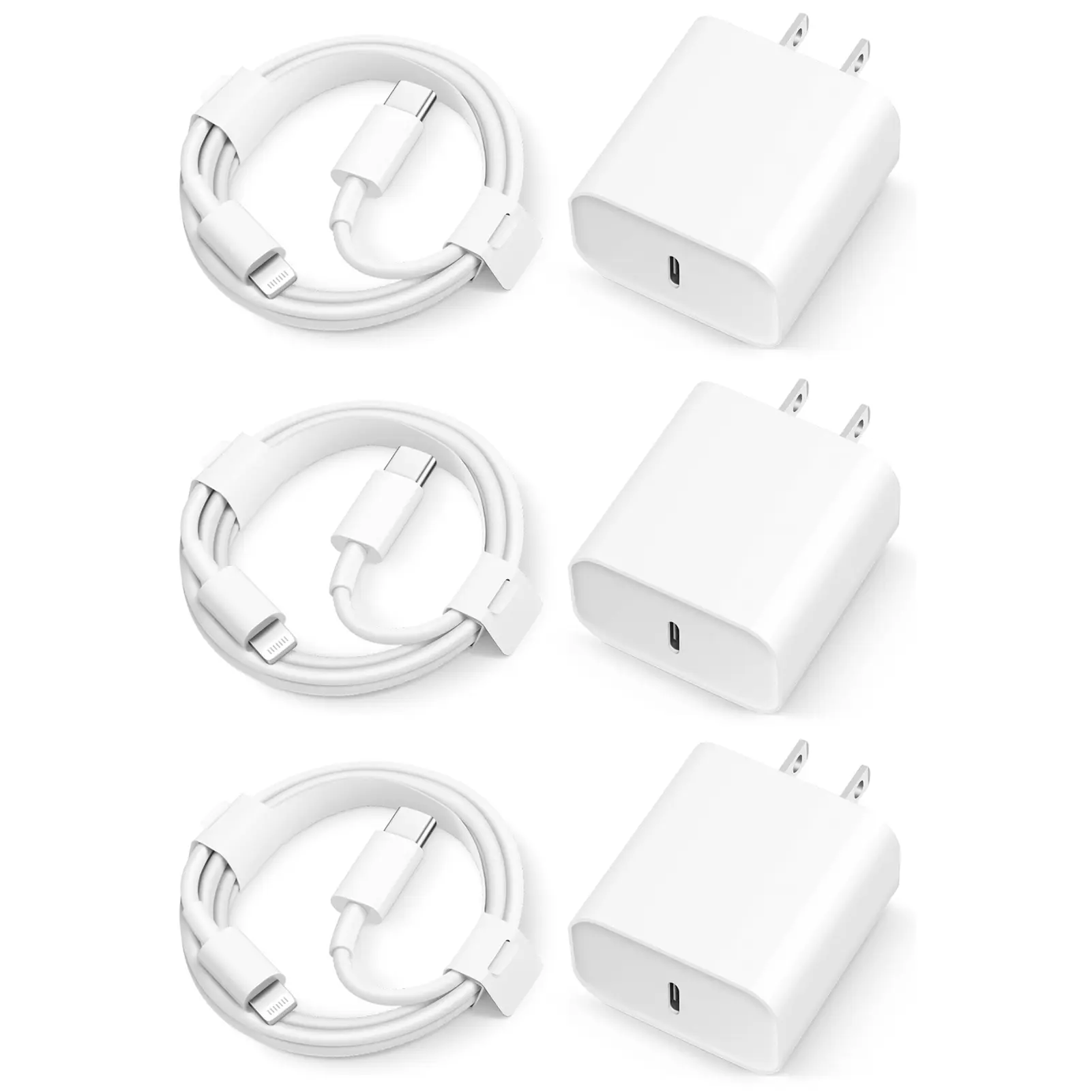 iPhone Charger Fast Charging 2 Pack Type C Wall Charger Block with 2 Pack 10FT USB C to Lightning Cable for iPhone 14/13/12/12 Pro Max/11/Xs Max/XR/X,AirPods Pro