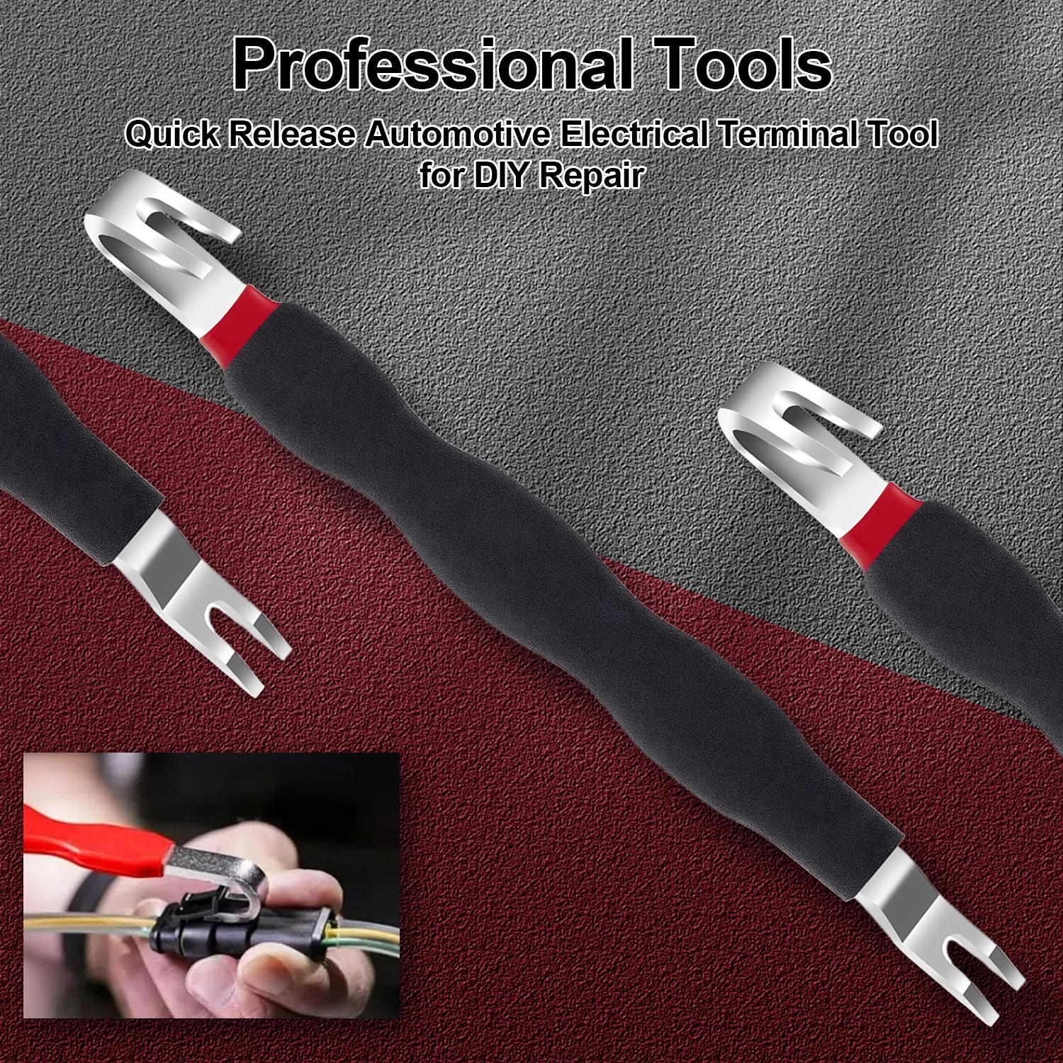 Wire Terminal Connector Removal Tool Plug Connector Disconnection Tool Universal Fit Remover for Cars Home Electrical Appliances Repair