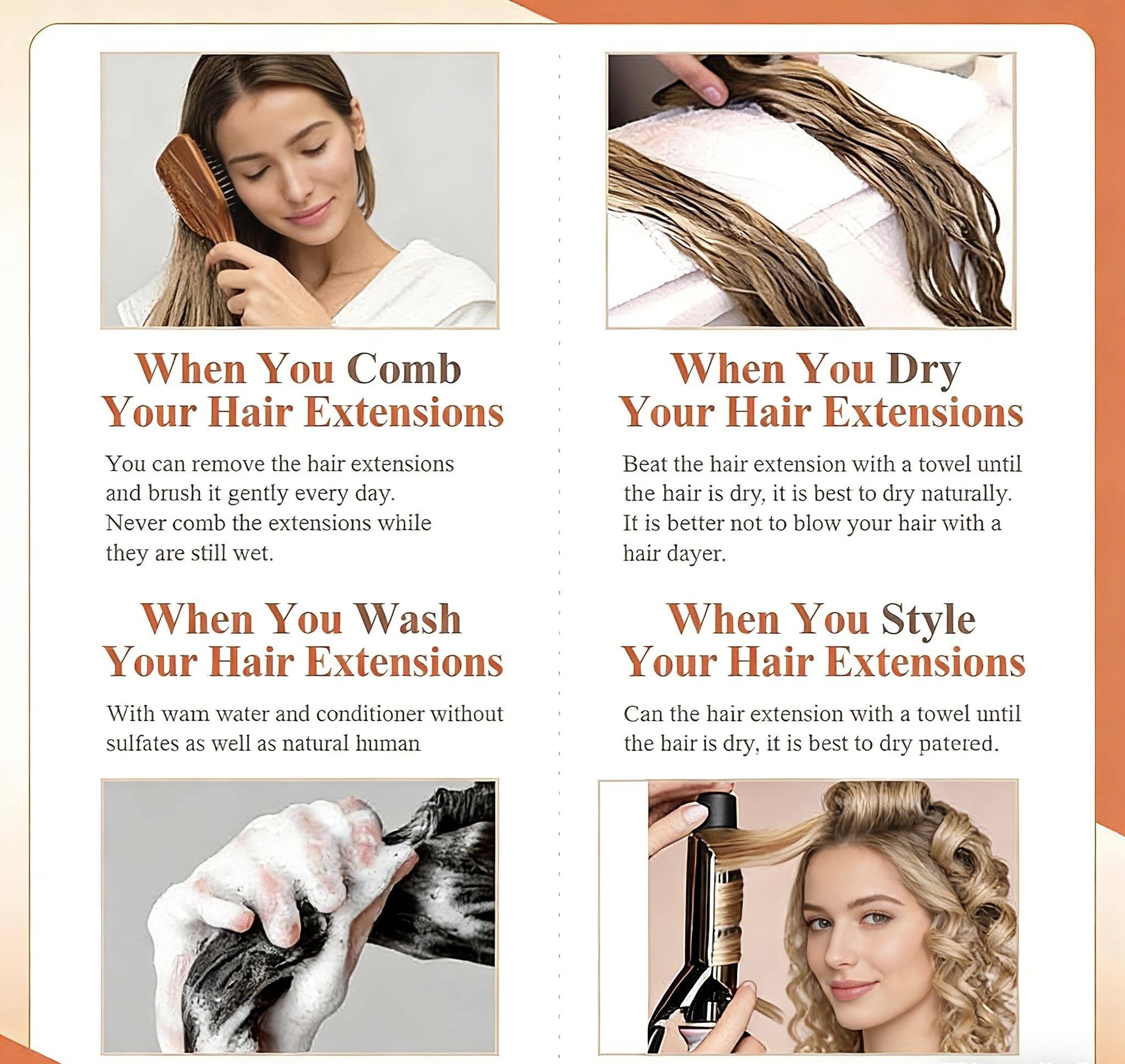 Sunny Hair Clip in Hair Extensions 12inch-24inch 7PCS Natural Straight 120G-135G"Weight for Daily,Occasions and Holiday Gifts for Women Hairpiece Holiday Hair kpop idols hair extensions #TiktokShopSpringGlowUp