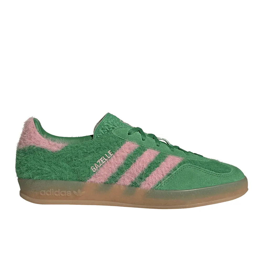 adidas Womens Gazelle Indoor Sneakers Shoes Casual - Green