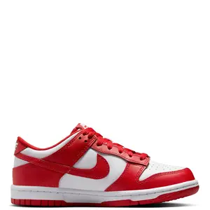 Youth Nike Dunk Low White/University Red (FB9109 119) (GS)