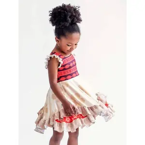 Moana Lola Ruffle - Girls Hugs Twirl Dress