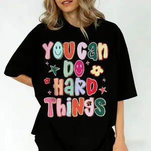 You Can Do Hard Things Teacher Shirt, School Counselor T-Shirt, Special Education Teacher Shirt, SPED Teacher Shirt Gift
