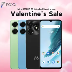 【S69 Pro】Miro 5G Unlocked Smart phone – 6.9" High Refresh Display, Large Storage, Long-Lasting Battery, Multi-Lens Camera, Dual SIM Android Phone