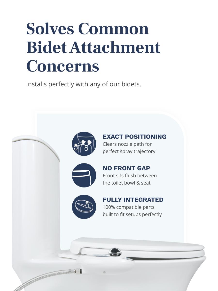 LUXE Comfort Fit Toilet Seat