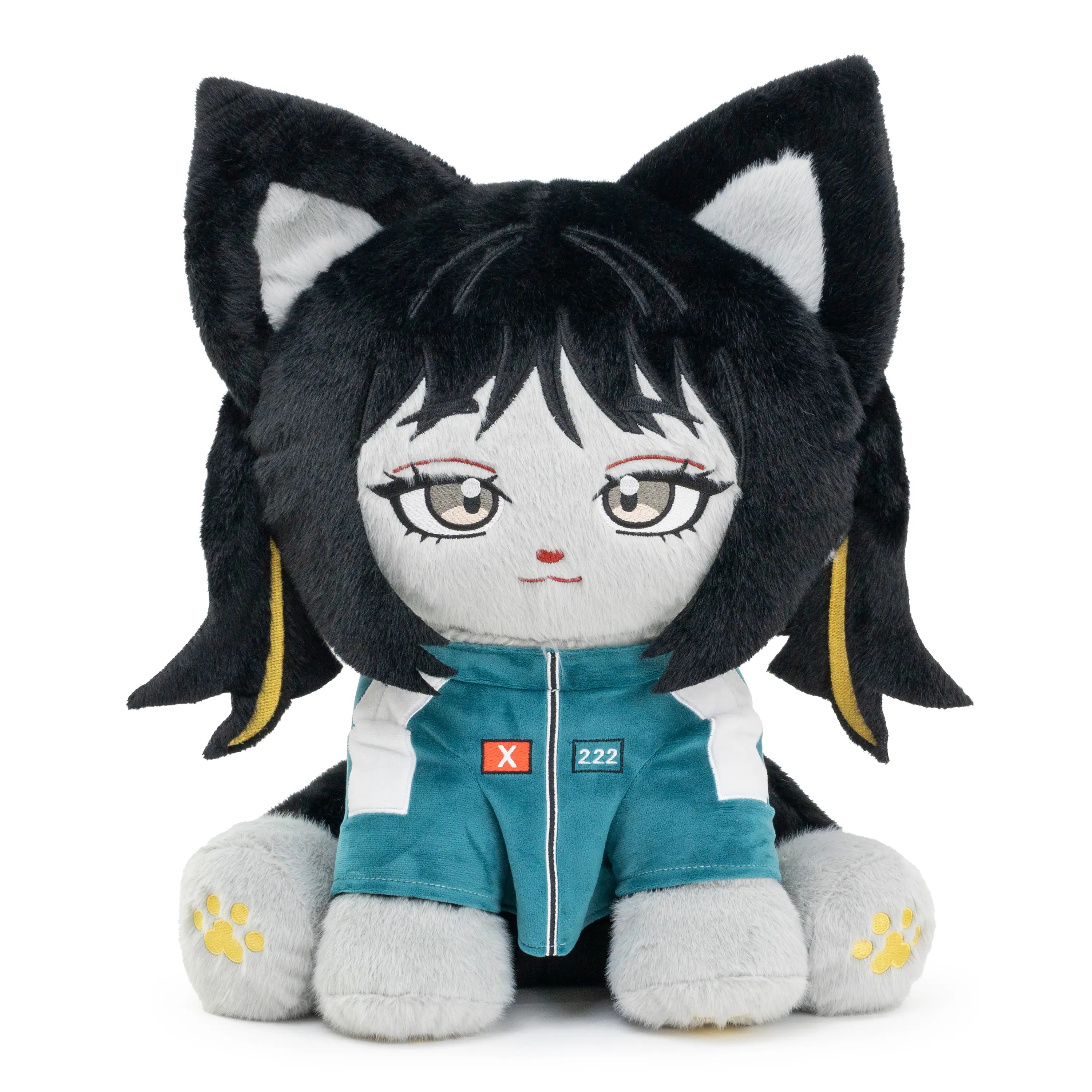 PLUSHSHOP 17in 222meow Huggable Animal Theme Plushie - Ultra-Soft, Durable Soft Fluffy Cute Stuffies, Collectible Stuffed Animal Gift for Kids, House Decoration, Toys & Hobbies Clearance Item, Stuffed Animal Gifts