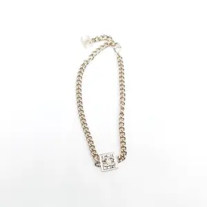 Pre-owned Chanel Gold Metal Necklace T10354216