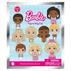 Barbie 3D Foam Bag Clip Series 3 Blind Bag
