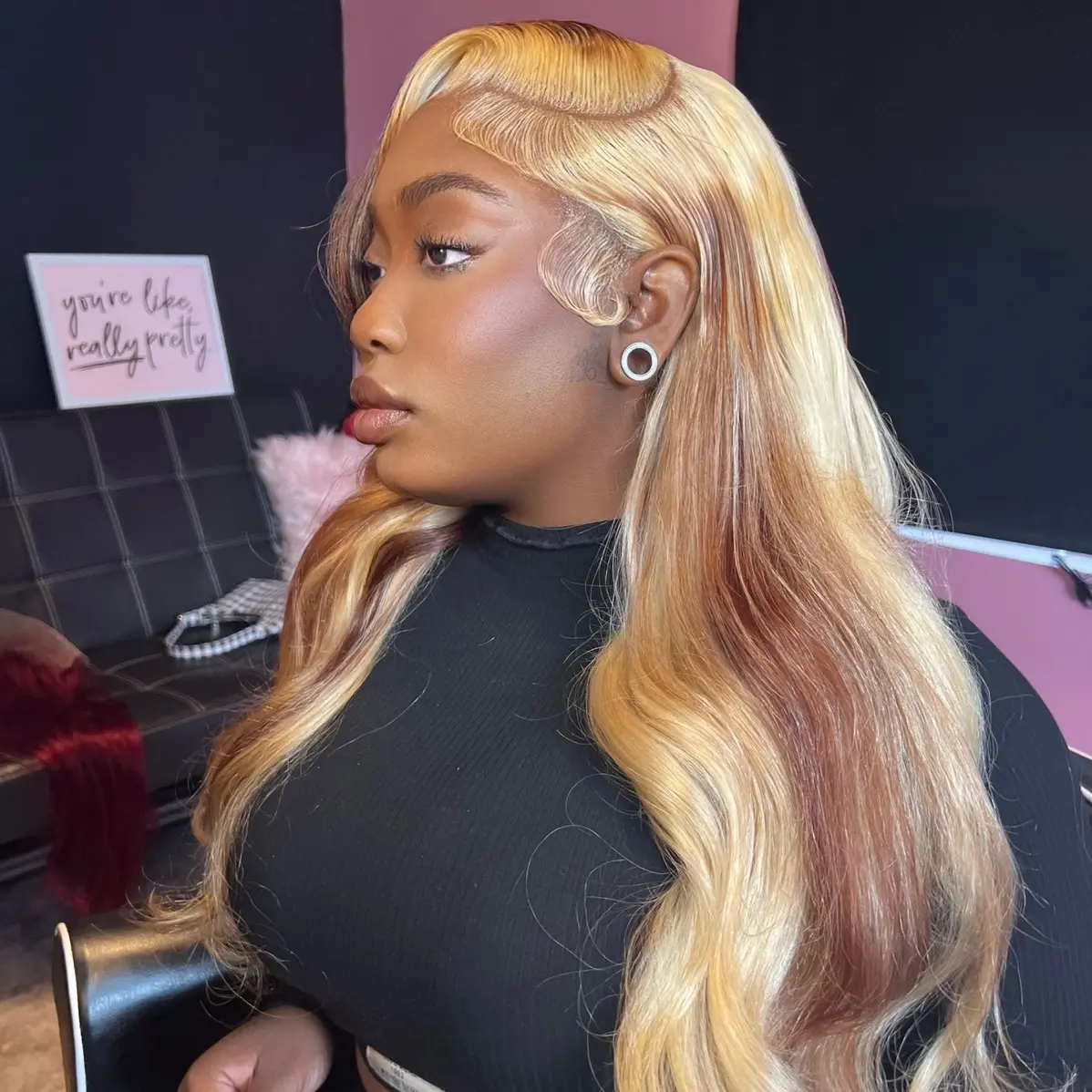 #613 Platinum Blonde Wig