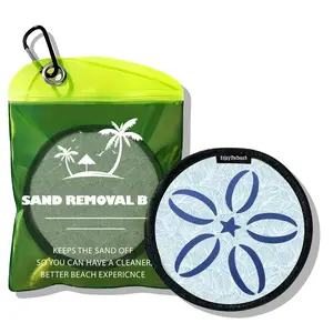 Sand Removal Bag Portable Reusable Sand Cleaner Beach Essential for Travel Camping Swimming