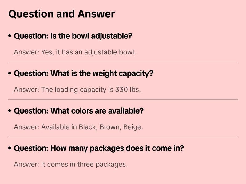 BarberPub Backwash Shampoo Station Chair, Salon Ceramic Hair Wash Bowl 9370