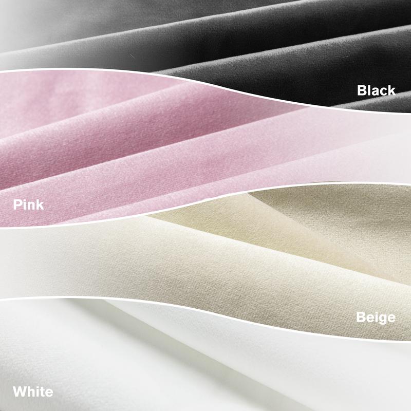 MUTIOCR Velvet Upholstered Bed Frame with Smart LED Lights Large Storage Drawer Adjustable Wavy Headboard No Box Spring Needed Twin Full Queen Sizes White Black Cream Pink