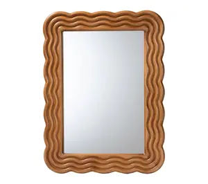 Baxton Studio Acantha Scallop-framed Accent Mirror