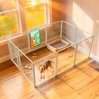 32"H - 10 Wire Acrylic Panels (White)