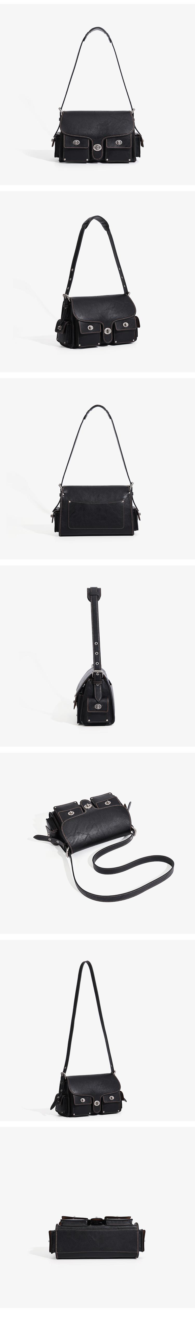 CEFIRO Turnlock SOFT TABBY Stylish Crossbody Bag for Everyday Use