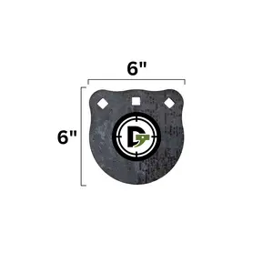 Heavy Duty 1/2" AR500 Steel Gong Target