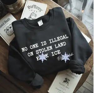 No One Is Illegal On Stolen Land Billie Shirt, ICE Out Shirt, Anti ICE Shirt
