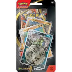 Mega Evolution Premium Checklane Blister [Tyranitar] (BM)