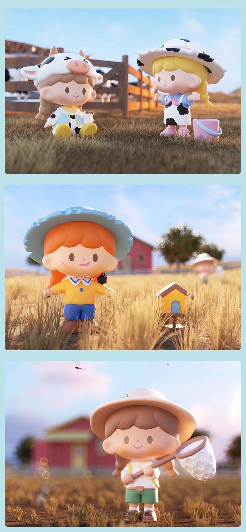 [FINDING UNICORN]【Live Unboxing】zZoton Ranch Journey Series Blind Box Cute Figures Desktop Ornament Collectible Toys Birthday Gifts HQXVHTKYDV