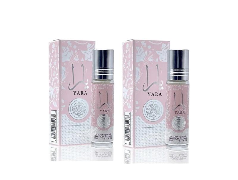 Ard Al Zaafaran | Yara - Roll on Oil - 2 Pc Set - Womens Fragrance