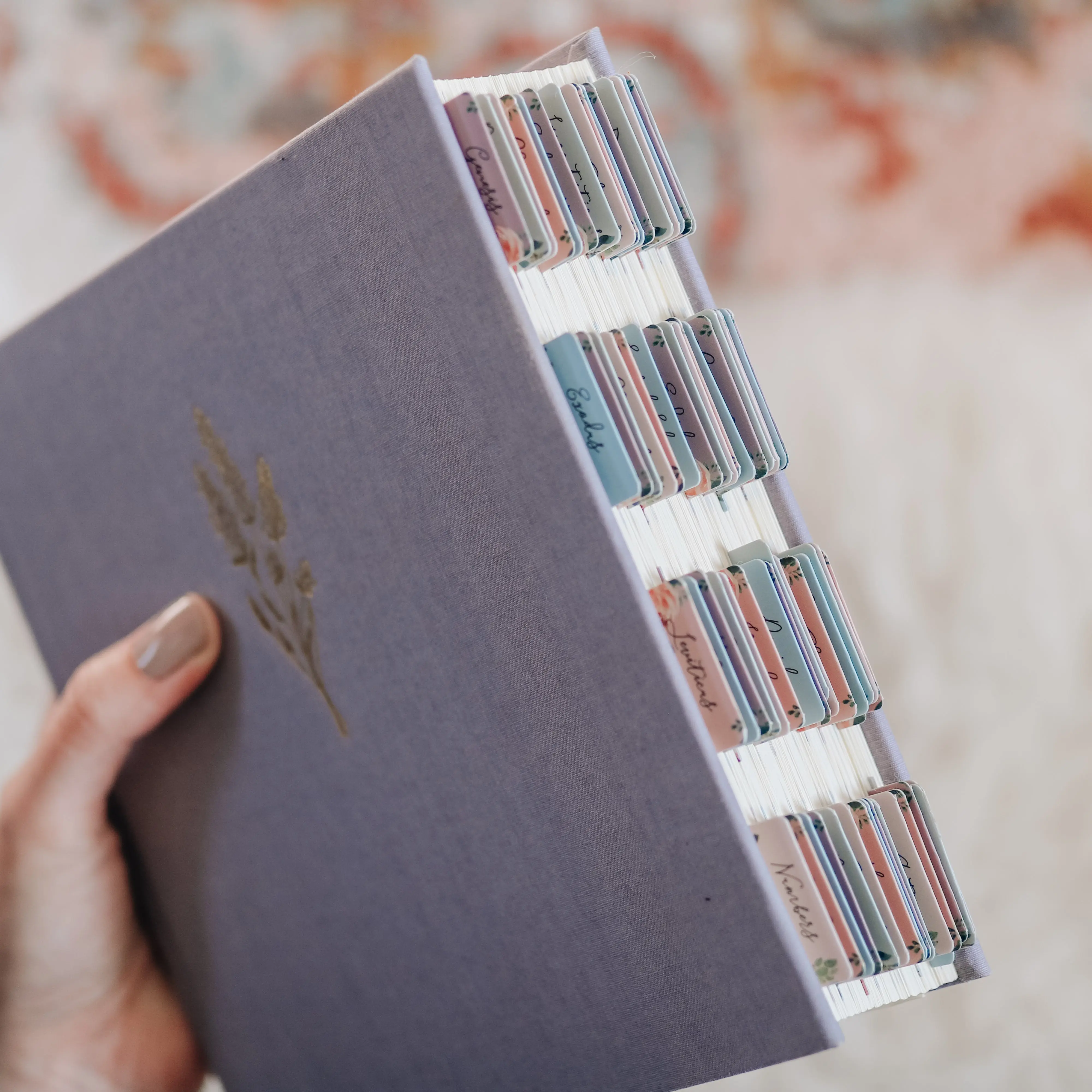 Floral Bible Tabs