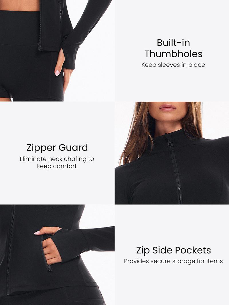 GLOWMODE FeatherFit Slim-It Streamline Performance Jacket DD+ Available TikTokShopBlackFriday