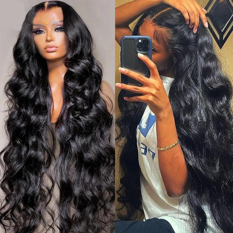 Bling Hair Body Wave 13x6 Lace Front Wigs Human Hair 180% Density Body Wave Lace Front Wigs Human Hair Pre Plucked Wigs Human Hair Wigs 13x4 HD Lace Frontal Wigs
