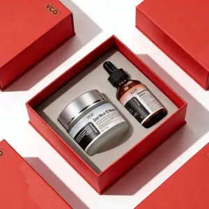 VGO Snail Mucin 92% Moisturizing Cream with Vitamin C Serum