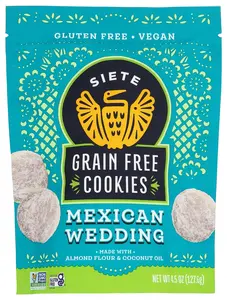 Siete Grain Free Mexican Wedding Cookies