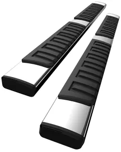 GARVEE 6.5 Inches Running Boards Compatible with 2015-2023 Ford F-150 SuperCrew Cab (4 Full-Size Doors), 2017-2022 Ford F-250 F-350 Super Duty Crew Cab Stainless Steel Side Steps Nerf Bars