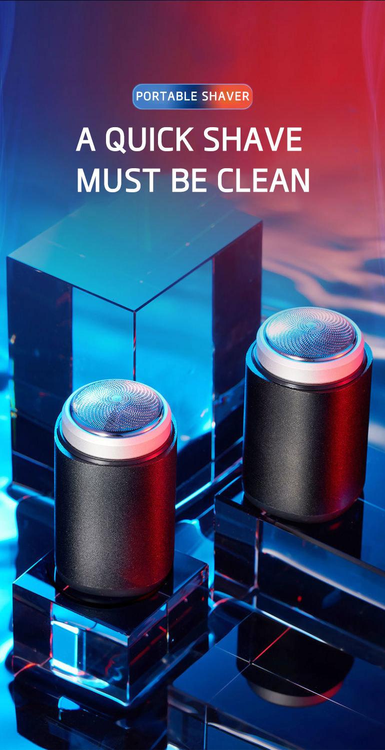 Electric Razor for Men Mini Portable Pocket Size Shaver Wet and Dry Mens Razor USB Rechargeable Shaver Charging Easy One-Button Use Suitable for Home,Car,Travel Electric Razor for Men Mini Portable Pocket Size Shaver Wet and Dry Mens Razor USB Rechargeable Shaver Charging Easy One-Button Use Suitable for Home,Car,Travel