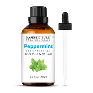 Peppermint Essential Oil |  100% Pure and Natural |  .3 fl oz