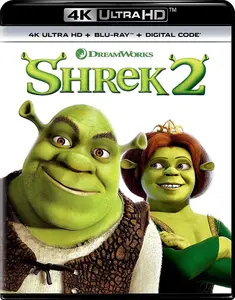 Shrek 2  [4K ULTRA HD BLU-RAY MOVIE] With Blu-Ray, 4K Mastering,