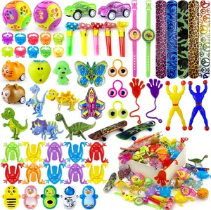 62PCS Party Favors Toy Assortment for Classroom Rewards Bulk Toys Birthday Party Toys Goodie Bag Filler Treasure Box Gifts for Boys and Girls