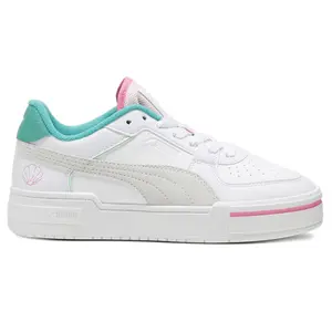 PUMA Womens Ca Pro Retro Resort Perforated Lace Up Sneakers Shoes Casual - White PUMA Womens Ca Pro Retro Resort Perforated Lace Up Sneakers Shoes Casual - White