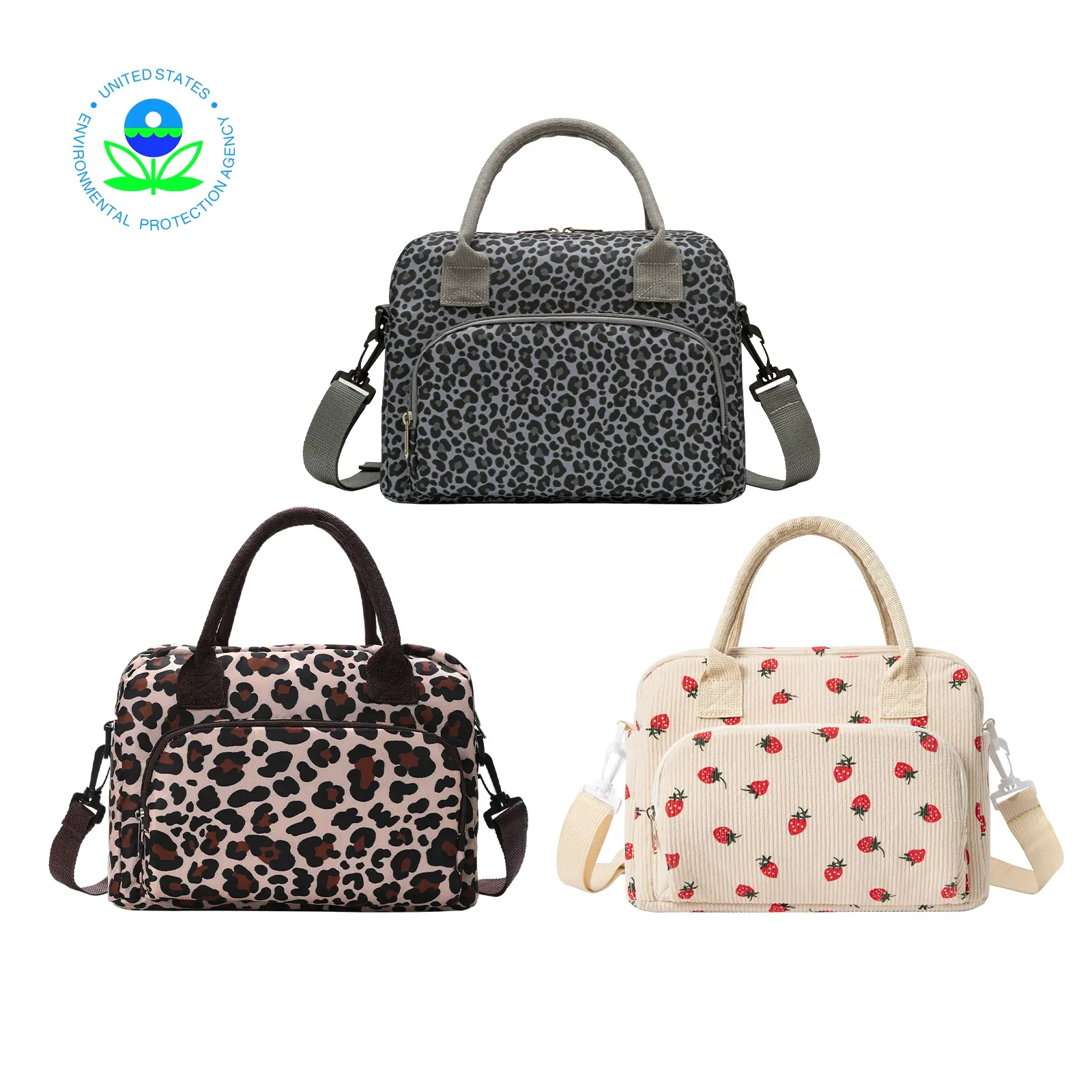 Lunch Bag for Women Men 11 L Large Insulated Reusable Lunch Box Girls Water Resistant Portable Cooler Tote Bag for Work Picnic