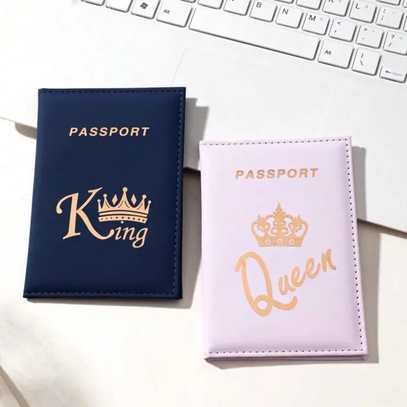 Funda de Pasaporte King & Queen