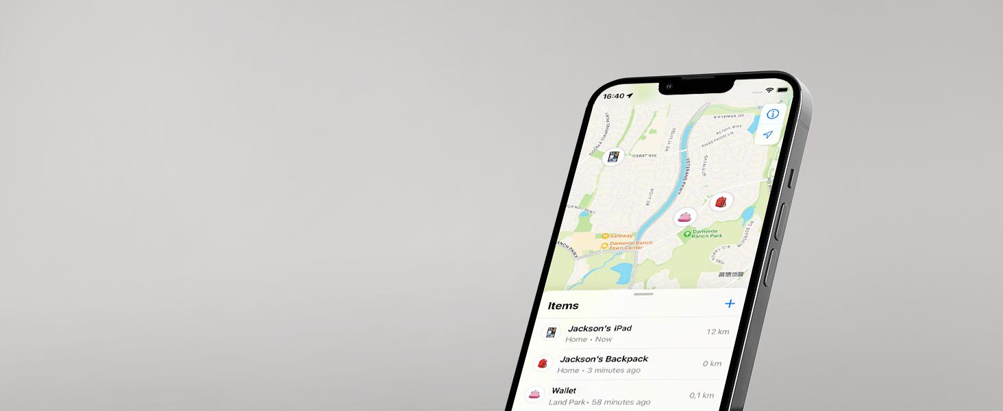 eufy Security SmartTrack Card (Black, 1-Pack), Works with Apple Find My (iOS Only), Wallet Tracker, Phone Finder, Up to 3-Year Battery Life(Android Not Supported), Water Resistant｜Spingtok